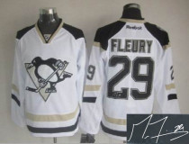 Autographed NHL Pittsburgh Penguins -29 Andre Fleury White 2014 Stadium Series Stitched Jersey Autographed NHL Pittsburgh Penguins -29 Andre Fleury White 2014 Stadium Series Stitched Jersey