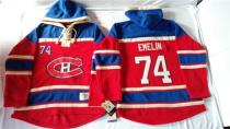 Montreal Canadiens -74 Alexei Emelin Red Sawyer Hooded Sweatshirt Stitched NHL Jersey Montreal Canadiens -74 Alexei Emelin Red Sawyer Hooded Sweatshirt Stitched NHL Jersey