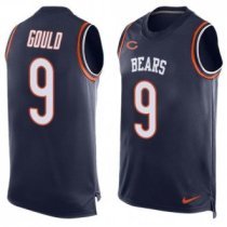 Nike Bears -9 Robbie Gould Navy Blue Team Color Stitched NFL Limited Tank Top Jersey Nike Bears -9 Robbie Gould Navy Blue Team Color Stitched NFL Limited Tank Top Jersey
