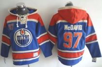Edmonton Oilers -97 Connor McDavid Light Blue Sawyer Hooded Sweatshirt Stitched NHL Jersey Edmonton Oilers -97 Connor McDavid Light Blue Sawyer Hooded Sweatshirt Stitched NHL Jersey