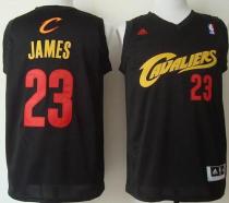 Cleveland Cavaliers -23 LeBron James Black Red No Fashion Stitched NBA Jersey Cleveland Cavaliers -23 LeBron James Black Red No Fashion Stitched NBA Jersey