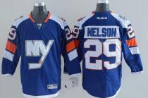 New York Islanders -29 Brock Nelson Baby Blue 2014 Stadium Series Stitched NHL Jersey New York Islanders -29 Brock Nelson Baby Blue 2014 Stadium Series Stitched NHL Jersey