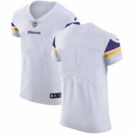 Nike Vikings Blank White Stitched NFL Vapor Untouchable Elite Jersey