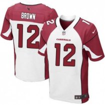 Nike Arizona Cardinals -12 Brown Jersey White Elite Road Jersey