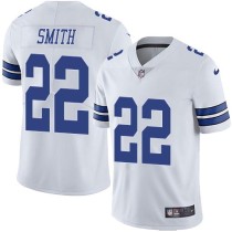 Nike Cowboys -22 Emmitt Smith White Stitched NFL Vapor Untouchable Limited Jersey Nike Cowboys -22 Emmitt Smith White Stitched NFL Vapor Untouchable Limited Jersey