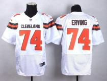Nike Cleveland Browns -74 Cameron Erving White Men's Stitched NFL New Elite Jersey Nike Cleveland Browns -74 Cameron Erving White Men's Stitched NFL New Elite Jersey