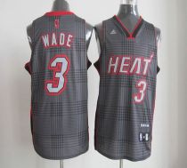 Miami Heat -3 Dwyane Wade Black Rhythm Fashion Stitched NBA Jersey Miami Heat -3 Dwyane Wade Black Rhythm Fashion Stitched NBA Jersey