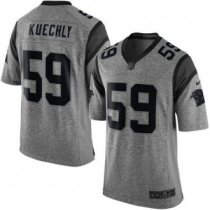 Nike Carolina Panthers -59 Luke Kuechly Gray Stitched NFL Limited Gridiron Gray Jersey Nike Carolina Panthers -59 Luke Kuechly Gray Stitched NFL Limited Gridiron Gray Jersey