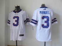 2013 NEW NFL Buffalo Bills 3 EJ Manuel White Jerseys (Elite) 2013 NEW NFL Buffalo Bills 3 EJ Manuel White Jerseys (Elite)