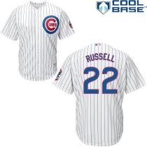 Chicago Cubs -22 Addison Russell White Home Cool Base Stitched MLB Jersey Chicago Cubs -22 Addison Russell White Home Cool Base Stitched MLB Jersey