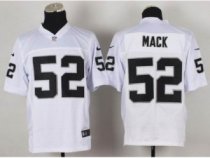 Nike Oakland Raiders -52 Khalil Mack White Color Elite Jerseys Nike Oakland Raiders -52 Khalil Mack White Color Elite Jerseys