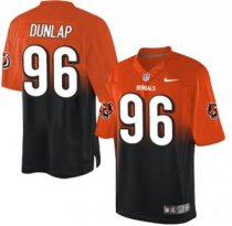 Nike Bengals -96 Carlos Dunlap Orange Black Stitched NFL Elite Fadeaway Fashion Jersey Nike Bengals -96 Carlos Dunlap Orange Black Stitched NFL Elite Fadeaway Fashion Jersey