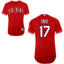 Texas Rangers #17 Nelson Cruz Stitched MLB Red Cool Base Jersey Texas Rangers #17 Nelson Cruz Stitched MLB Red Cool Base Jersey