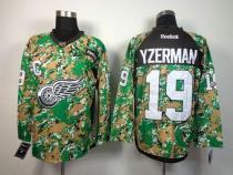 Detroit Red Wings -19 Steve Yzerman Camo Veterans Day Practice Stitched NHL Jersey Detroit Red Wings -19 Steve Yzerman Camo Veterans Day Practice Stitched NHL Jersey