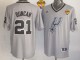 San Antonio Spurs -21 Tim Duncan Grey 2013 Christmas Day Swingman Finals Patch Stitched NBA Jersey