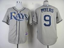 Tampa Bay Rays #9 Wil Myers Grey Cool Base Stitched MLB Jersey Tampa Bay Rays #9 Wil Myers Grey Cool Base Stitched MLB Jersey