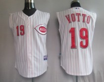 Cincinnati Reds -19 Joey Votto White Vest Style Stitched MLB Jersey Cincinnati Reds -19 Joey Votto White Vest Style Stitched MLB Jersey