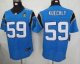 Nike Panthers -59 Luke Kuechly Blue Alternate With 20TH Season Patch Stitched Jersey
