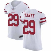Nike 49ers -29 Jaquiski Tartt White Stitched NFL Vapor Untouchable Elite Jersey
