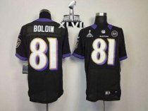 Nike Ravens -81 Anquan Boldin Black Alternate Super Bowl XLVII Men Stitched NFL Elite Jersey Nike Ravens -81 Anquan Boldin Black Alternate Super Bowl XLVII Men Stitched NFL Elite Jersey