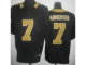 Nike New Orleans Saints 7 Morten Andersen Elite Black NFL Jersey
