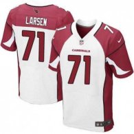Nike Arizona Cardinals -71 Larsen Jersey White Elite Road Jersey