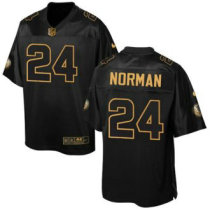 Nike Redskins -24 Josh Norman Black Stitched NFL Elite Pro Line Gold Collection Jersey Nike Redskins -24 Josh Norman Black Stitched NFL Elite Pro Line Gold Collection Jersey