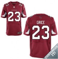 Nike Arizona Cardinals -23 Grice Jersey Red Elite Home Jersey