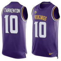 Nike Minnesota Vikings -10 Fran Tarkenton Purple Team Color Stitched NFL Limited Tank Top Jersey Nike Minnesota Vikings -10 Fran Tarkenton Purple Team Color Stitched NFL Limited Tank Top Jersey