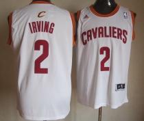 Cleveland Cavaliers -2 Kyrie Irving White Revolution 30 Stitched NBA Jersey Cleveland Cavaliers -2 Kyrie Irving White Revolution 30 Stitched NBA Jersey