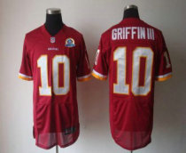 Nike Redskins -10 Robert Griffin III Burgundy Red Team Color With Hall of Fame 50th Patch Stitched N Nike Redskins -10 Robert Griffin III Burgundy Red Team Color With Hall of Fame 50th Patch Stitched N