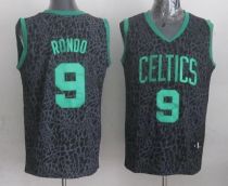 Boston Celtics -9 Rajon Rondo Black Crazy Light Stitched NBA Jersey Boston Celtics -9 Rajon Rondo Black Crazy Light Stitched NBA Jersey