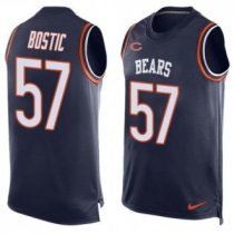 Nike Bears -57 Jon Bostic Navy Blue Team Color Stitched NFL Limited Tank Top Jersey Nike Bears -57 Jon Bostic Navy Blue Team Color Stitched NFL Limited Tank Top Jersey