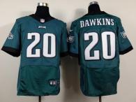 Nike Philadelphia Eagles #20 Brian Dawkins Midnight Green Team Color Men's Stitched NFL New Elite Je