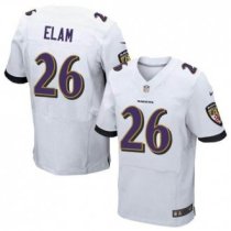 NEW Baltimore Ravens -26 Matt Elam White Stitched NFL New Elite Jersey NEW Baltimore Ravens -26 Matt Elam White Stitched NFL New Elite Jersey