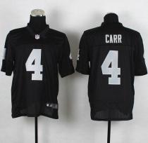 Nike Oakland Raiders #4 Derek Carr Black Team Color Men's Stitched NFL Elite Jersey Nike Oakland Raiders #4 Derek Carr Black Team Color Men's Stitched NFL Elite Jersey