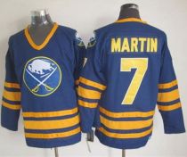 Buffalo Sabres -7 Rick Martin Navy Blue CCM Throwback Stitched NHL Jersey Buffalo Sabres -7 Rick Martin Navy Blue CCM Throwback Stitched NHL Jersey