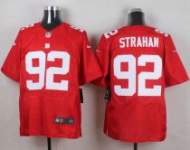 Nike New York Giants #92 Michael Strahan Red Alternate Men's Stitched NFL Elite Jersey Nike New York Giants #92 Michael Strahan Red Alternate Men's Stitched NFL Elite Jersey