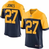 Nike Packers -27 Josh Jones Navy Blue Alternate Stitched NFL New Elite Jersey Nike Packers -27 Josh Jones Navy Blue Alternate Stitched NFL New Elite Jersey