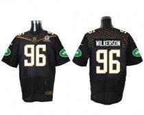 Nike New York Jets -96 Muhammad Wilkerson Black 2016 Pro Bowl Stitched NFL Elite Jersey Nike New York Jets -96 Muhammad Wilkerson Black 2016 Pro Bowl Stitched NFL Elite Jersey