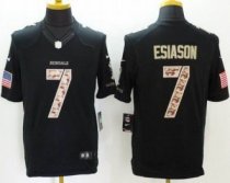 Nike Cincinnati Bengals -7 Boomer Esiason Black Stitched NFL Limited Salute to Service Jersey Nike Cincinnati Bengals -7 Boomer Esiason Black Stitched NFL Limited Salute to Service Jersey