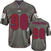 Nike New York Giants #90 Jason Pierre-Paul Grey Men's Stitched NFL Elite Vapor Jersey Nike New York Giants #90 Jason Pierre-Paul Grey Men's Stitched NFL Elite Vapor Jersey