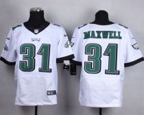 Nike Philadelphia Eagles #31 Byron Maxwell White Men's Stitched NFL New Elite Jersey Nike Philadelphia Eagles #31 Byron Maxwell White Men's Stitched NFL New Elite Jersey