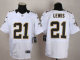 Nike New Orleans Saints -21 Keenan Lewis White Stitched NFL Elite Jersey