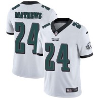 Nike Eagles -24 Ryan Mathews White Stitched NFL Vapor Untouchable Limited Jersey