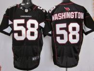 Nike Cardinals -58 Daryl Washington Black Alternate Men's Stitched NFL Elite Jersey