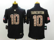 Nike Vikings -10 Fran Tarkenton Black NFL Limited Salute to Service Jersey Nike Vikings -10 Fran Tarkenton Black NFL Limited Salute to Service Jersey