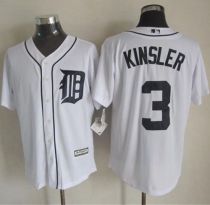 Detroit Tigers #3 Ian Kinsler White New Cool Base Stitched MLB Jersey Detroit Tigers #3 Ian Kinsler White New Cool Base Stitched MLB Jersey