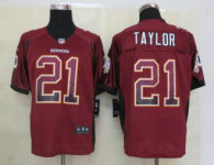 2013 NEW Nike Washington RedSkins 21 Taylor Drift Fashion Red Elite Jerseys
