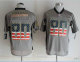 2014 New Nike New Orleans Saints 80 Graham USA Flag Fashion Grey Shadow Elite Jerseys